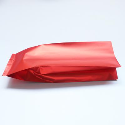 High quality side gusset flat bottom food packaging plastic bag coffee bag tea bag with valve