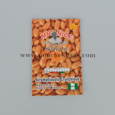 custom food grade printed packaging film auto pouch for snack bag