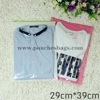 clear clothing plastic packaging bag