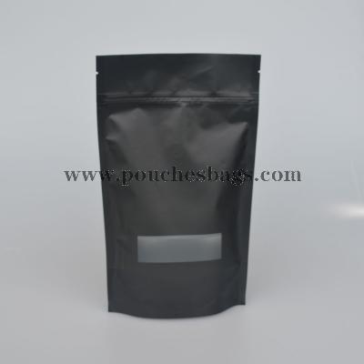 Custom Food Grade Stand up Pouch with foil material plastic coffee packing bag with zip lock