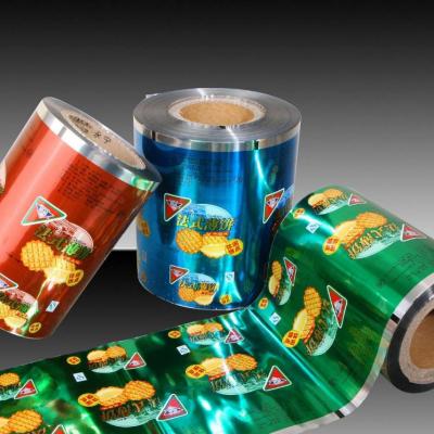 Laminated materials and Flexo Printing thermal sealing food packaging sachet film roll